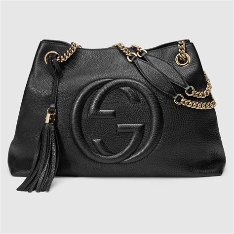 soho black gucci bag|Gucci soho shoulder bag australia.